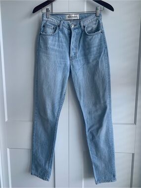 Reformation Melissa Jeans in Skye wash women’s Size 24